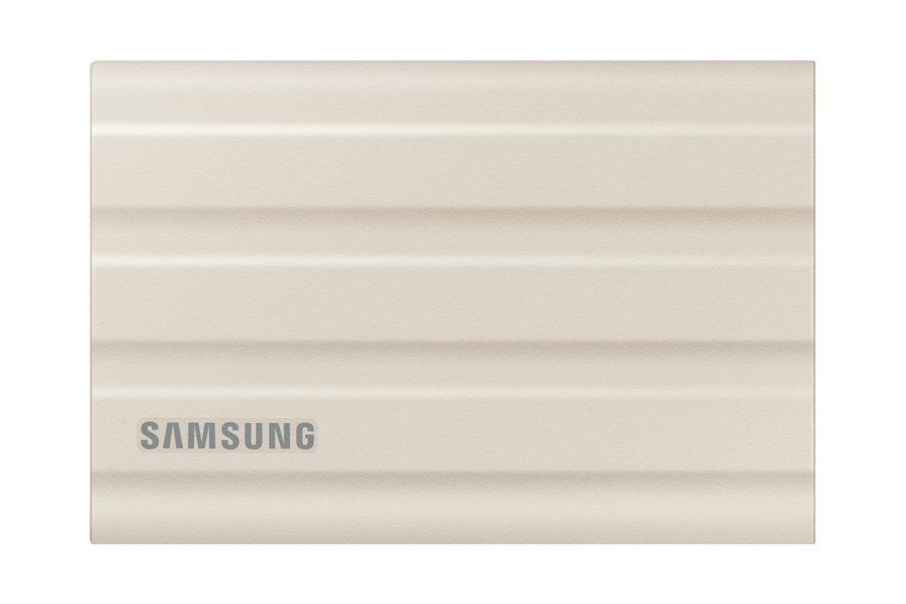 Samsung T7 Shield | Externe SSD | 1TB | USB 3.2 Gen2 | 1.050MB/s Lezen | 1.000MB/s Schrijven | Beige - Matmuis - Matmuis